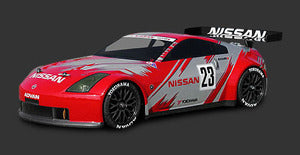 HPI7385 Nissan 350Z Nismo GT Body, Clear, 190mm WB255mm