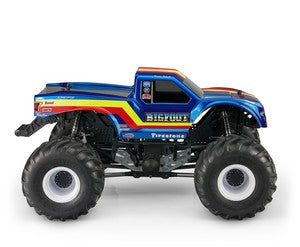 2020 Ford Raptor Body, Bigfoot 19 Racer Stripe, fits Losi LMT & Axial SMT10