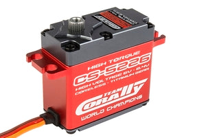 CS-5226 High Voltage/High Torque Coreless Aluminum Case Digital Servo .08/313 oz. @ 7.4v