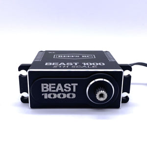 Beast 1000 1/5th Scale High Torque, High Speed Brushless Servo w/ Aluminum Horns