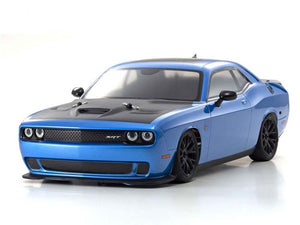 1/10 EP 4WD Fazer Mk2 2015 Dodge SRT Challenger Hellcat Crazy B5 Blue, RTR Touring Car