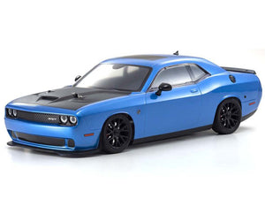 1/10 EP 4WD Fazer Mk2 2015 Dodge SRT Challenger Hellcat Crazy B5 Blue, RTR Touring Car