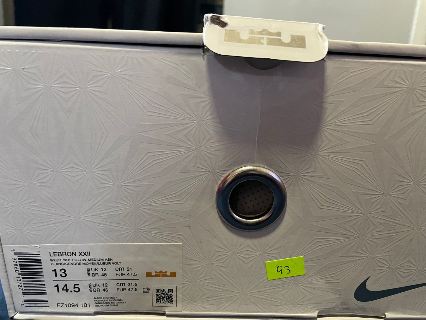 (NEW) 13M LeBron XXII with Org Box