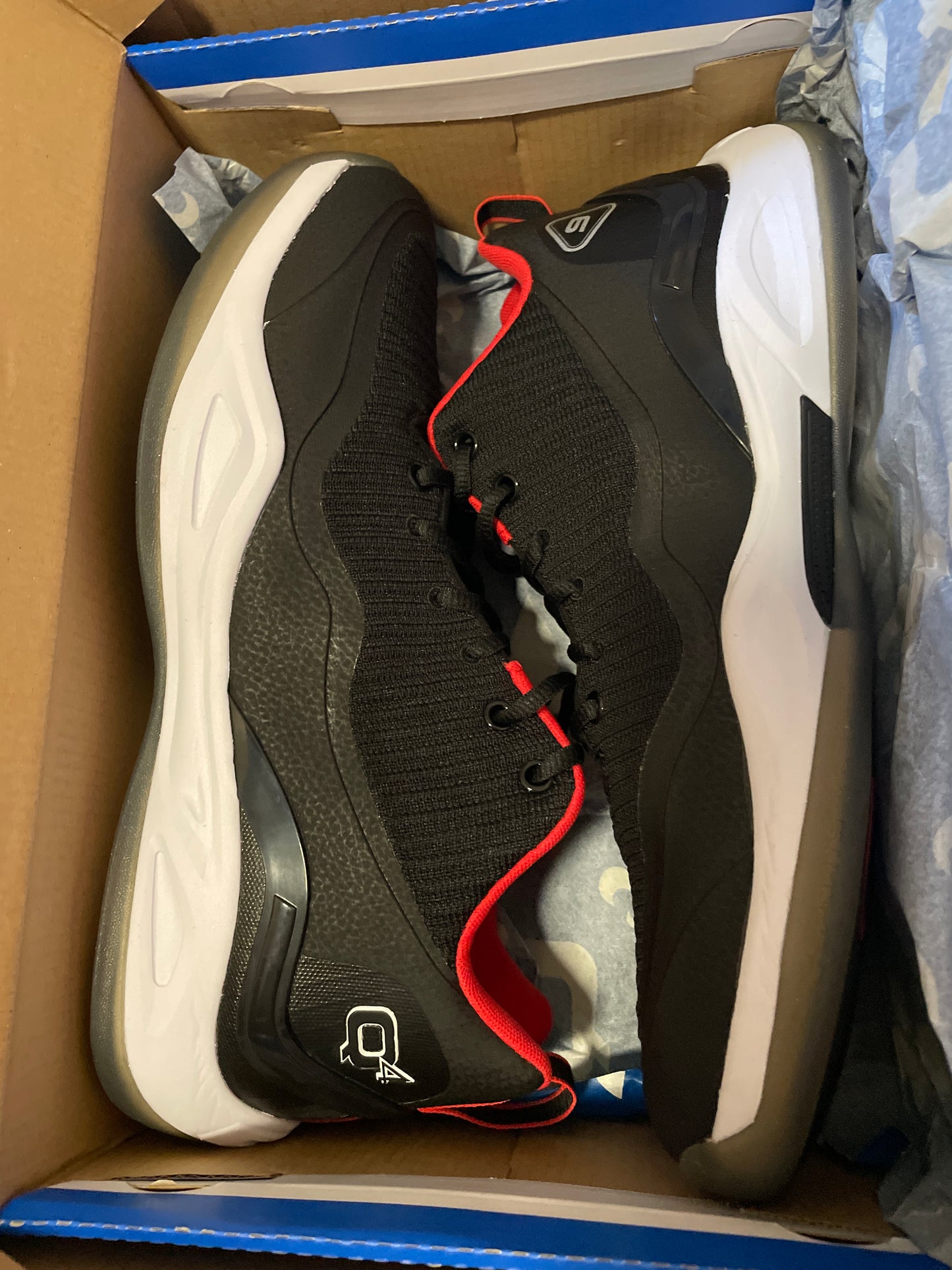 (NEW) Size 12.5M IN Org Box Q4 Sports  LG9-1 Motor Black!