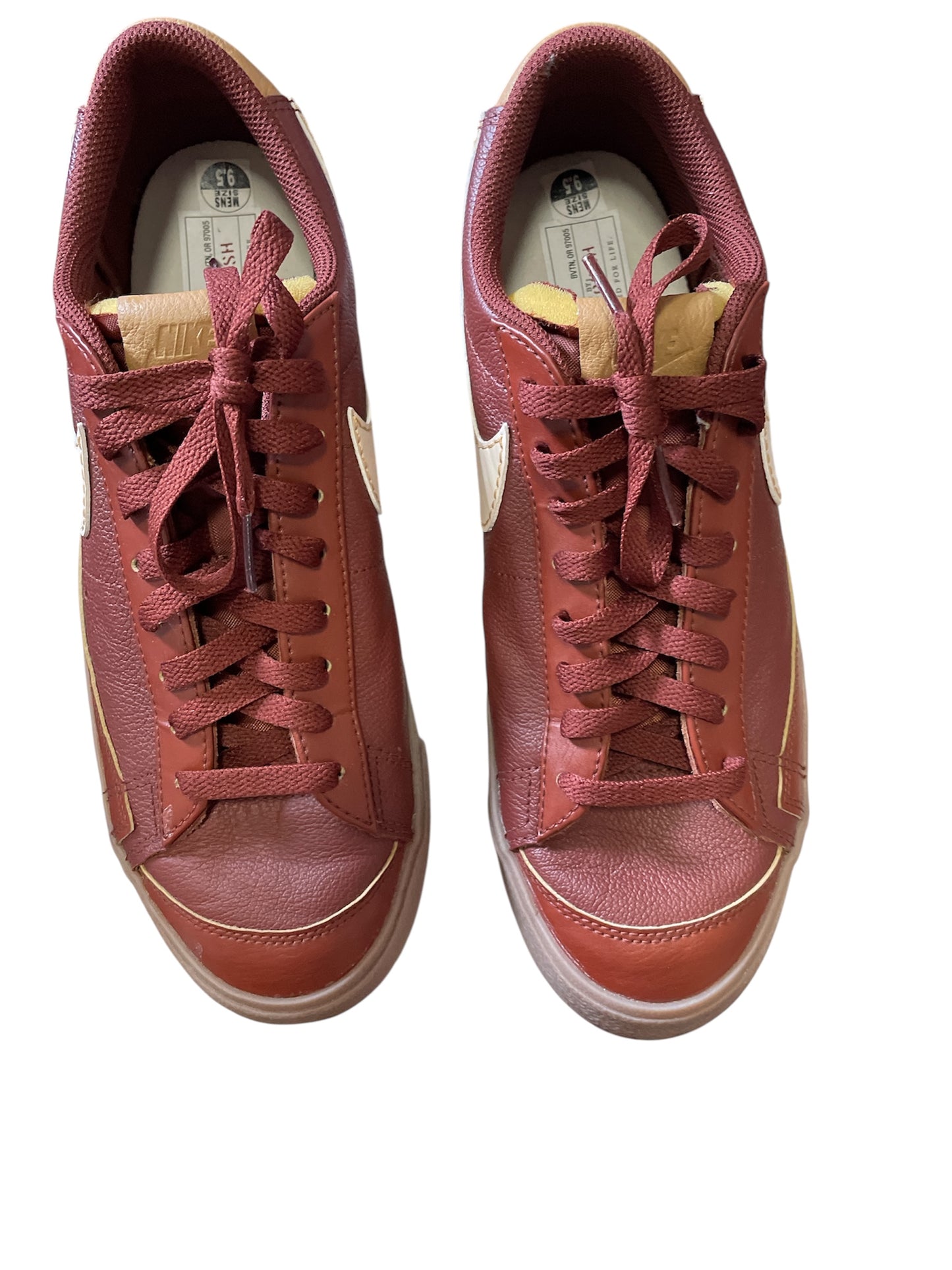 NEW 9.5M Nike Blazer low '77 EMB Inspected by Swoosh Oxen NO ORG BOX!!!