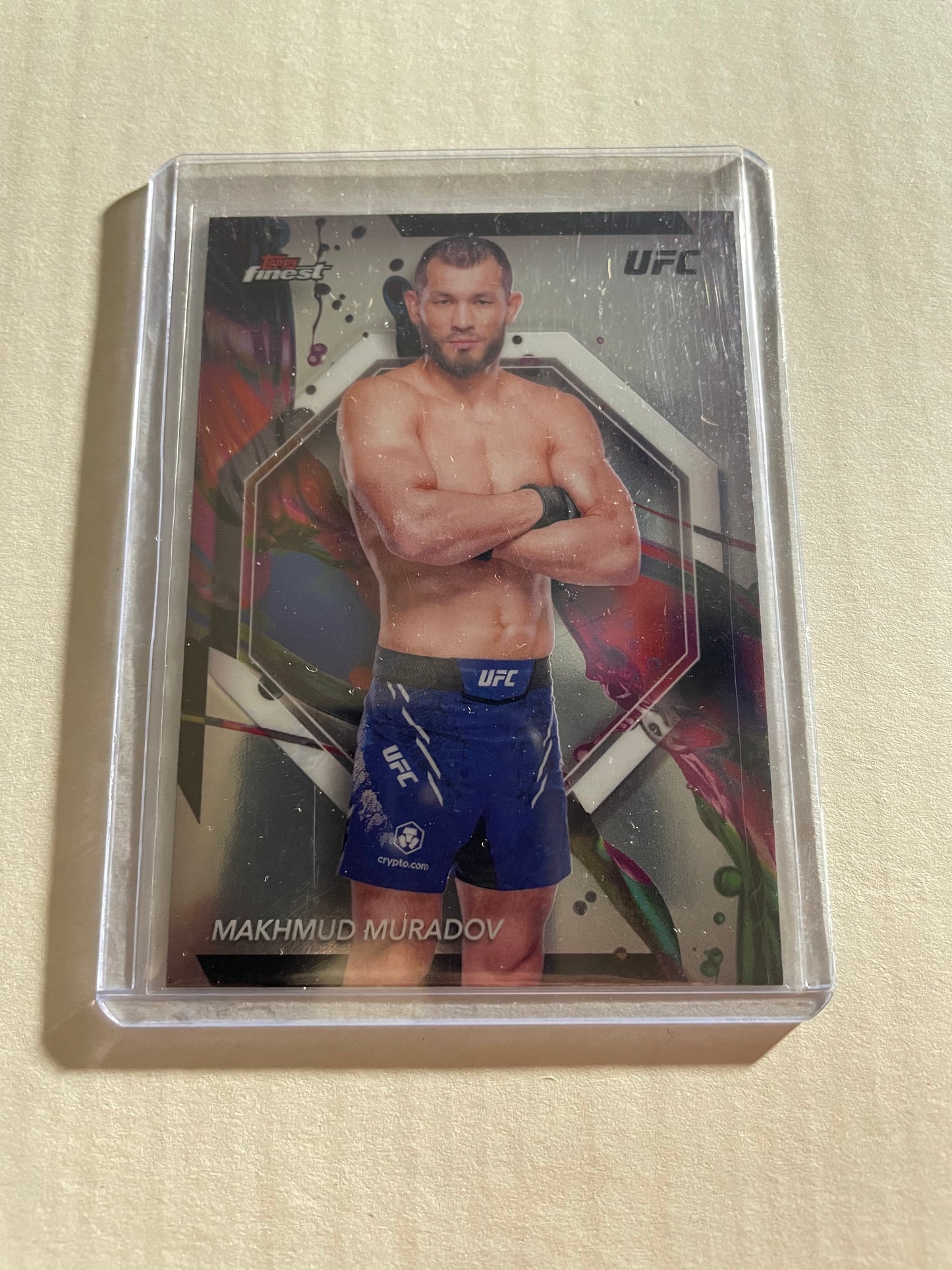 2024 Topps Finest UFC trading card Makhmud Muradov