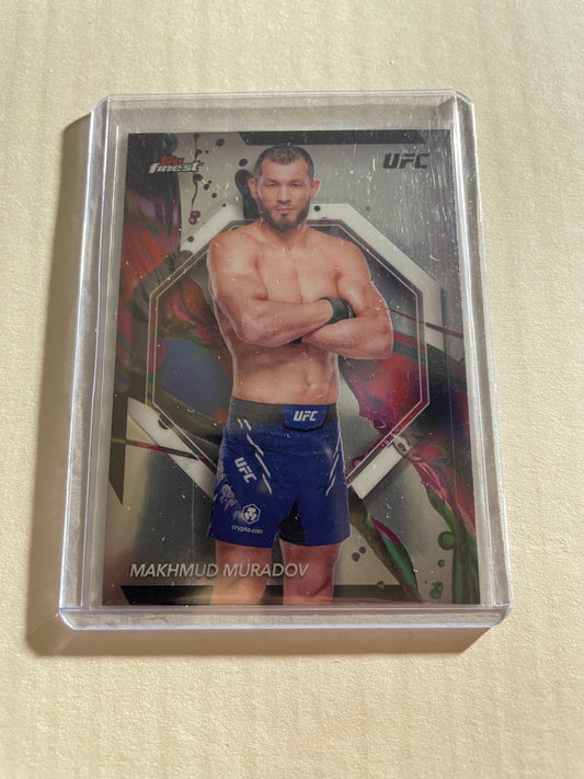 2024 Topps Finest UFC trading card Makhmud Muradov