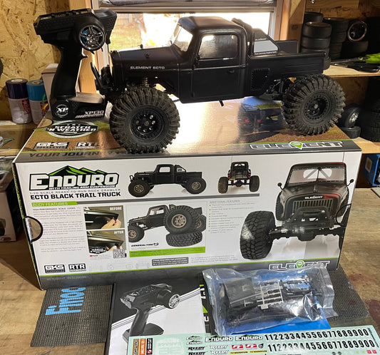 1/10 4WD Enduro Trail Truck, Ecto Black RTR