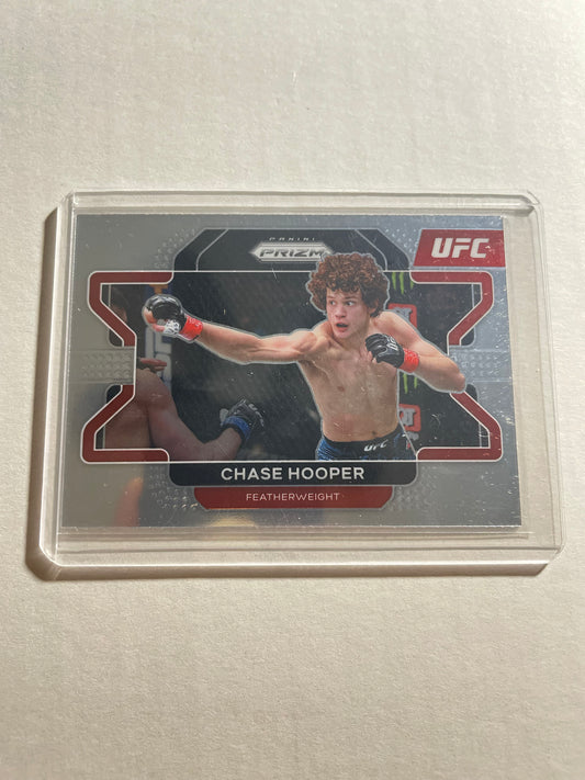 2022 Panini Prizm UFC Chase Hooper #97 Silver Prizm