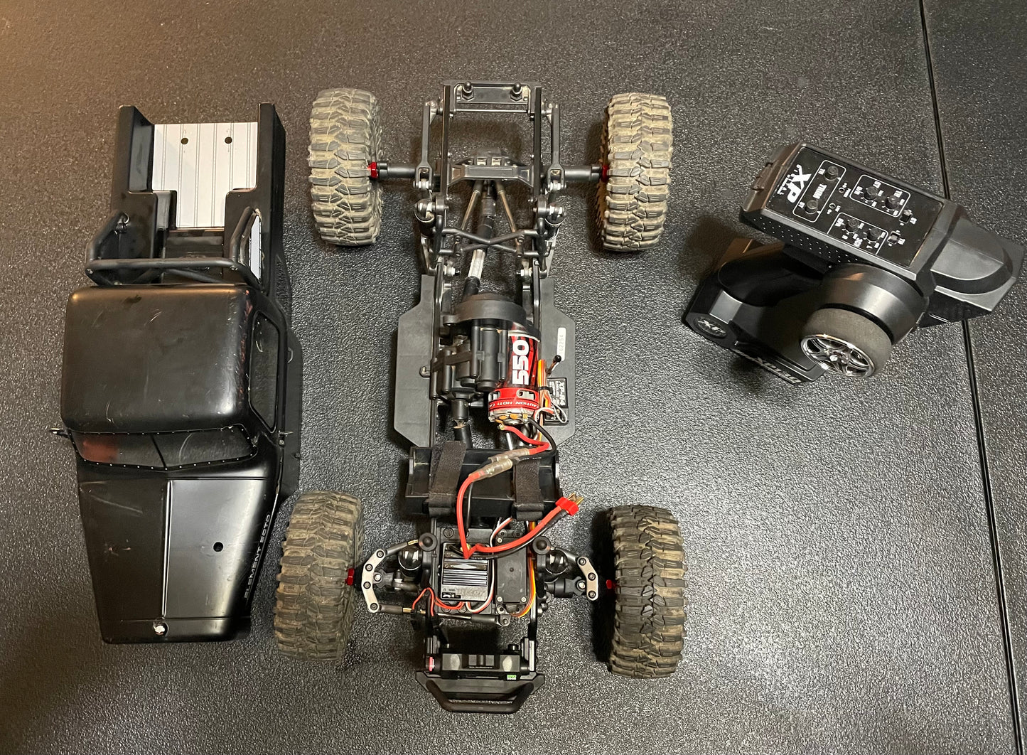 1/10 4WD Enduro Trail Truck, Ecto Black RTR