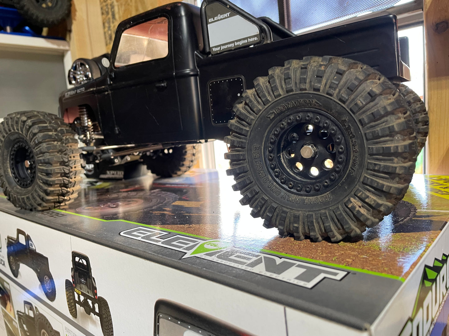 1/10 4WD Enduro Trail Truck, Ecto Black RTR