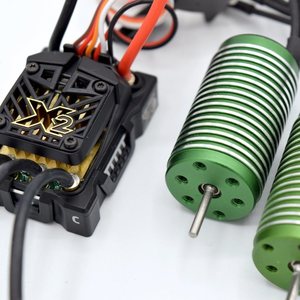 Mamba Micro X2, 16.8V, WP Sensored ESC with 0808-4100KV Motor Combo