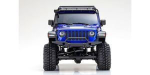 Mini-Z 4x4 Series Readyset Jeep Wrangler Unlimited Rubicon w/Accessory Parts, Ocean Blue Metallic