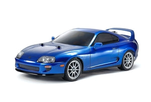 1/10 R/C Toyota Supra (JZA80), Metallic Blue Painted Body, (BT-01)