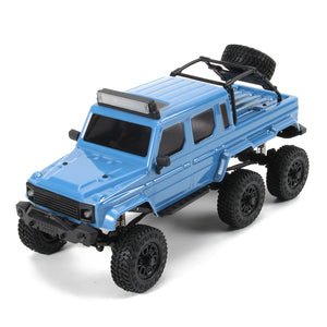 1/24 Tetra24 X3 Portal Edition 6x6 RTR Scale Mini Crawler, V2, Blue