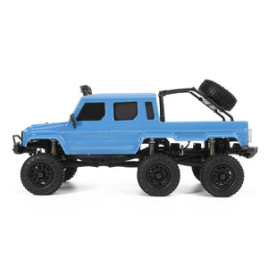 1/24 Tetra24 X3 Portal Edition 6x6 RTR Scale Mini Crawler, V2, Blue