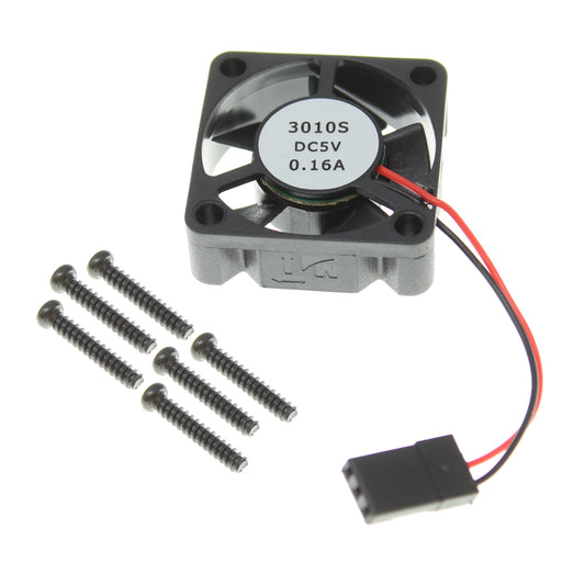 RER13771 30mm ESC Fan w/ hardware (Plastic)(1pc) Replacement Fan