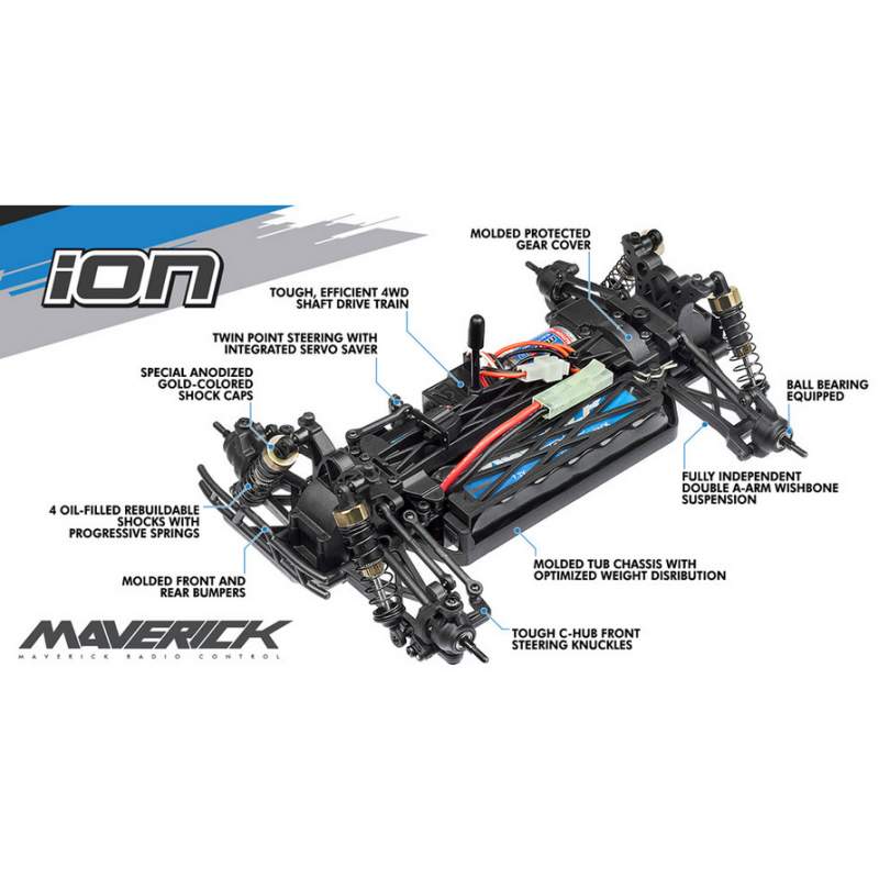 ION MT 1/18 RTR Electric Monster Truck