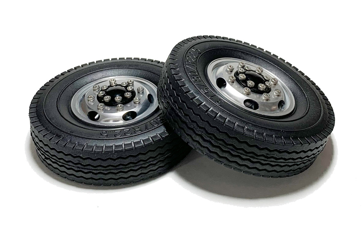 1/14 Premount Semi Front Tire (2pcs)