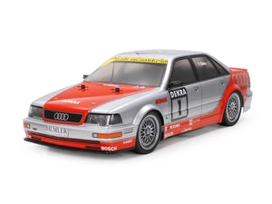 1/10 RC TT-02 1992 Audi V8 Touring Model Kit, w/ Hobbywing THW 1060 ESC