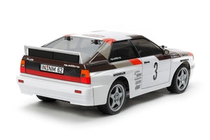 1/10 RC Audi Quattro A2 Rally Car Kit, w/ TT-02 Chassis - Includes HobbyWing THW 1060 ESC