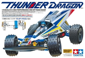 1/10 RC Thunder Dragon 2021 Kit, w/ Pre-Painted Body - Includes HobbyWing THW 1060 ESC