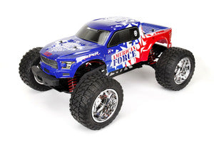 Reeper American Force Edition Mega Monster Truck 1/7 RTR, Brushless w/ Hobbywing ESC and Savox Servo