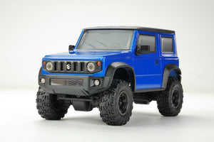 MSA-1E 1/24 Suzuki Jimny JB74 Scale Crawler, RTR, Blue "Cuter than a Jeep Renegade & as sturdy looking as the Mercedes G-Class..."