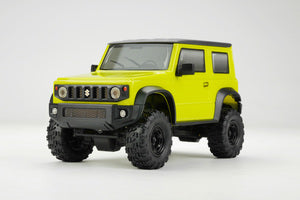 MSA-1E 1/24 Suzuki Jimny JB74 Scale Crawler, RTR, Yellow "Cuter than a Jeep Renegade & as sturdy looking as the Mercedes G-Class..."