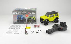 MSA-1E 1/24 Suzuki Jimny JB74 Scale Crawler, RTR, Yellow "Cuter than a Jeep Renegade & as sturdy looking as the Mercedes G-Class..."