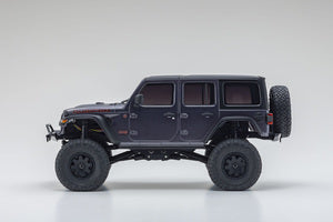 Mini-Z 4x4 Jeep Wrangler Unlimited Rubicon, Granite Crystal Metallic, Readyset