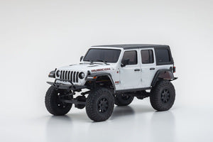 Mini-Z 4x4 Jeep Wrangler Unlimited Rubicon, Bright White, Readyset