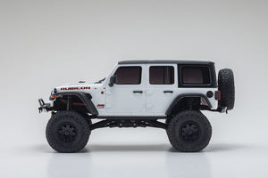 Mini-Z 4x4 Jeep Wrangler Unlimited Rubicon, Bright White, Readyset