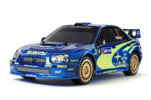 1/10 RC Subaru Impreza Mexico 2004 0n-Road Kit, with TT01E Chassis Limited-Edition Re-release