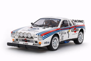 1/10 RC Lancia 037 Rally Kit, w/ TA02-S Chassis - Includes HobbyWing THW 1060 ESC