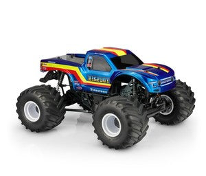 2020 Ford Raptor Body, Bigfoot 19 Racer Stripe, fits Losi LMT & Axial SMT10