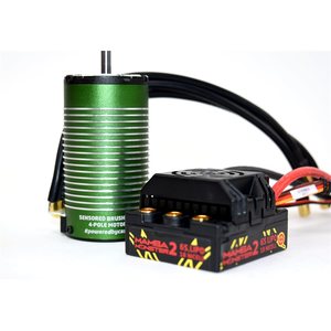 Monster 2 1:8th 25V Car ESC Waterproof w/ 2200kv Motor *REPLACES CSE010-0108-01*