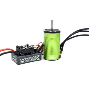 Mamba X SCT 25.2V Waterproof ESC, 1412-2100KV 5mm Sensored Motor Combo