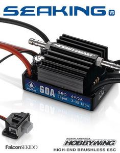 Seaking 60A V3.1 Brushless Waterproof ESC, for Marine Use