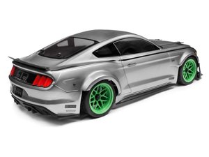 Ford Mustang 2015 RTR, Spec 5 Clear Body, (200mm)