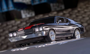 1/10 EP Fazer Mk2 1970 Chevy Chevelle SS 454 LS6, Tuxedo Black - RTR