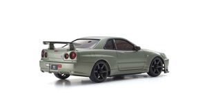 MINI-Z AWD MA-020 Nissan Skyline GT-R (R34) V.Spec II Nur Millennium Jade Readyset