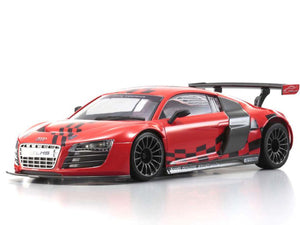 Mini-Z RWD Audi R8 LMS 2010 Red / Black MR-03 Readyset