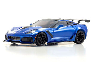 Mini-Z RWD Chevrolet Corvette ZR1, Elkhart Blue Metallic, w LED