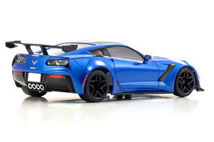 Mini-Z RWD Chevrolet Corvette ZR1, Elkhart Blue Metallic, w LED