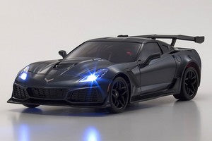 MINI-Z MR-03 RWD Corvette ZR1 Readyset, Gray Metallic w/LED Lights, Readyset