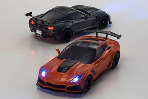 MINI-Z MR-03 RWD Corvette ZR1 Readyset, Gray Metallic w/LED Lights, Readyset