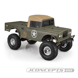 M117 Lloyd Clear Body, fits 12.3" Wheelbase Crawlers