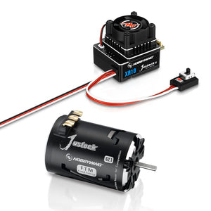 XERUN XR10 Justock G3 ESC, & Justock G2.1 Brushless Motor (10.5 Turn) - Combo