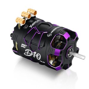 Xerun D10 Brushless Drift Motor - 10.5T 4600kv, Spirit Edition (Purple)